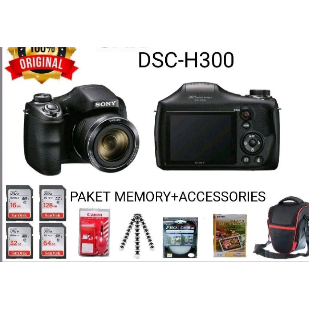Sony Cybershot DSC-H300kamera Pocket Sony Cybershot DSC-H300Whitebok