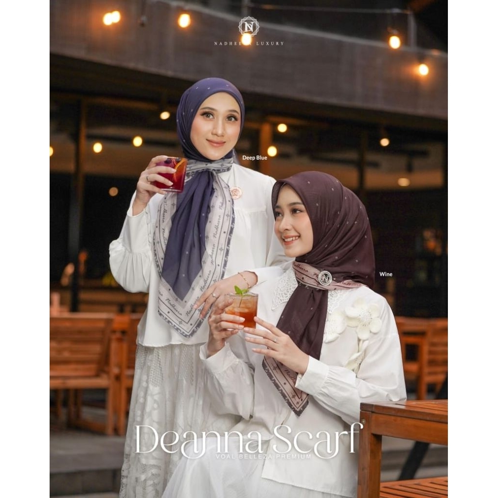 KERUDUNG DEANNA SCARF BY NADHEERA LUXURY