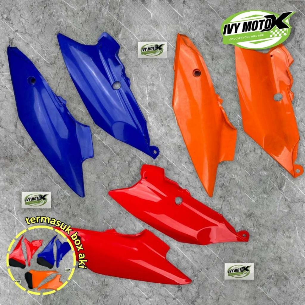 Cover Body Belakang KTM 250 2014 Termasuk Box Aki Sixday Plastik Trail THOR Indonesia
