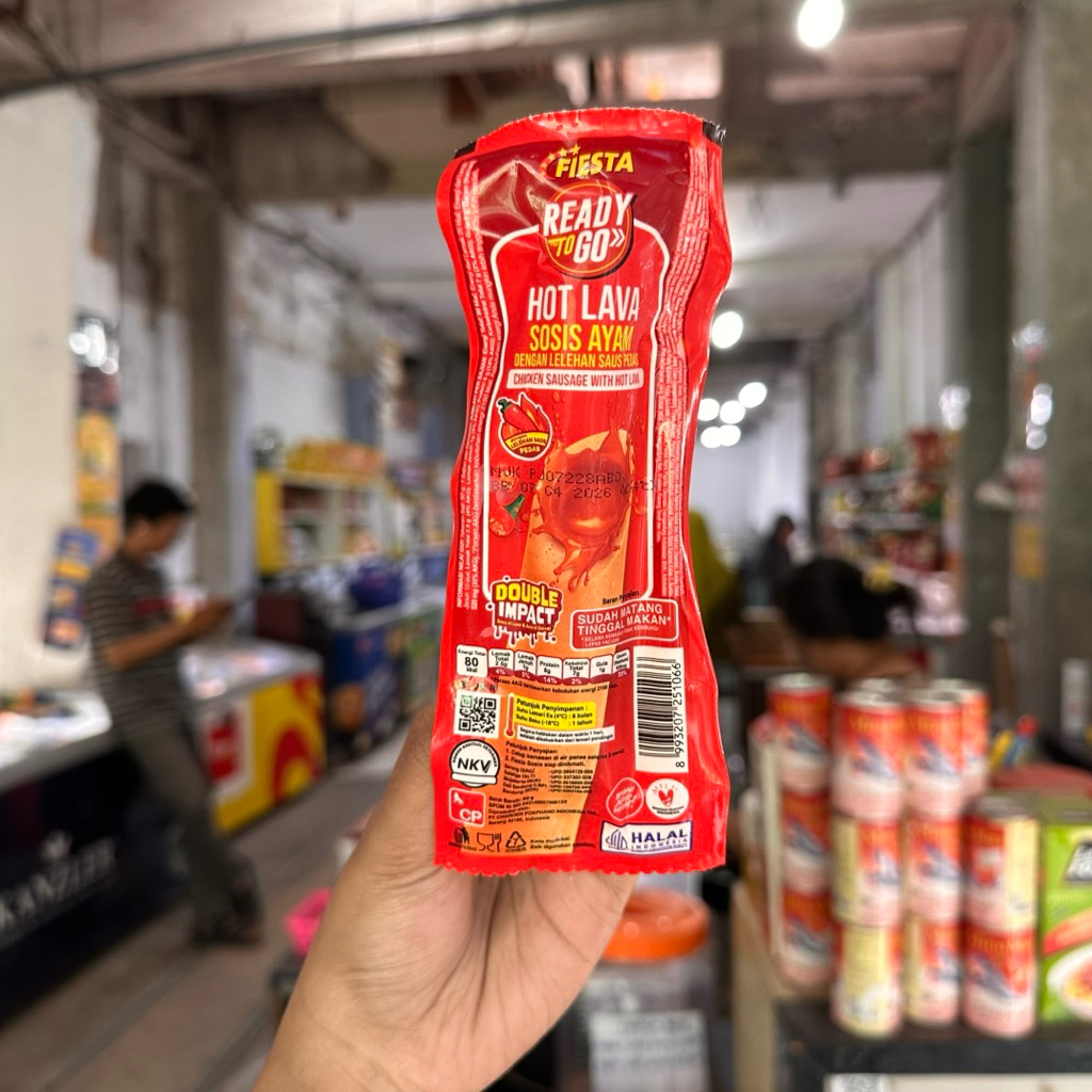 FIESTA hot lava sosis siap makan