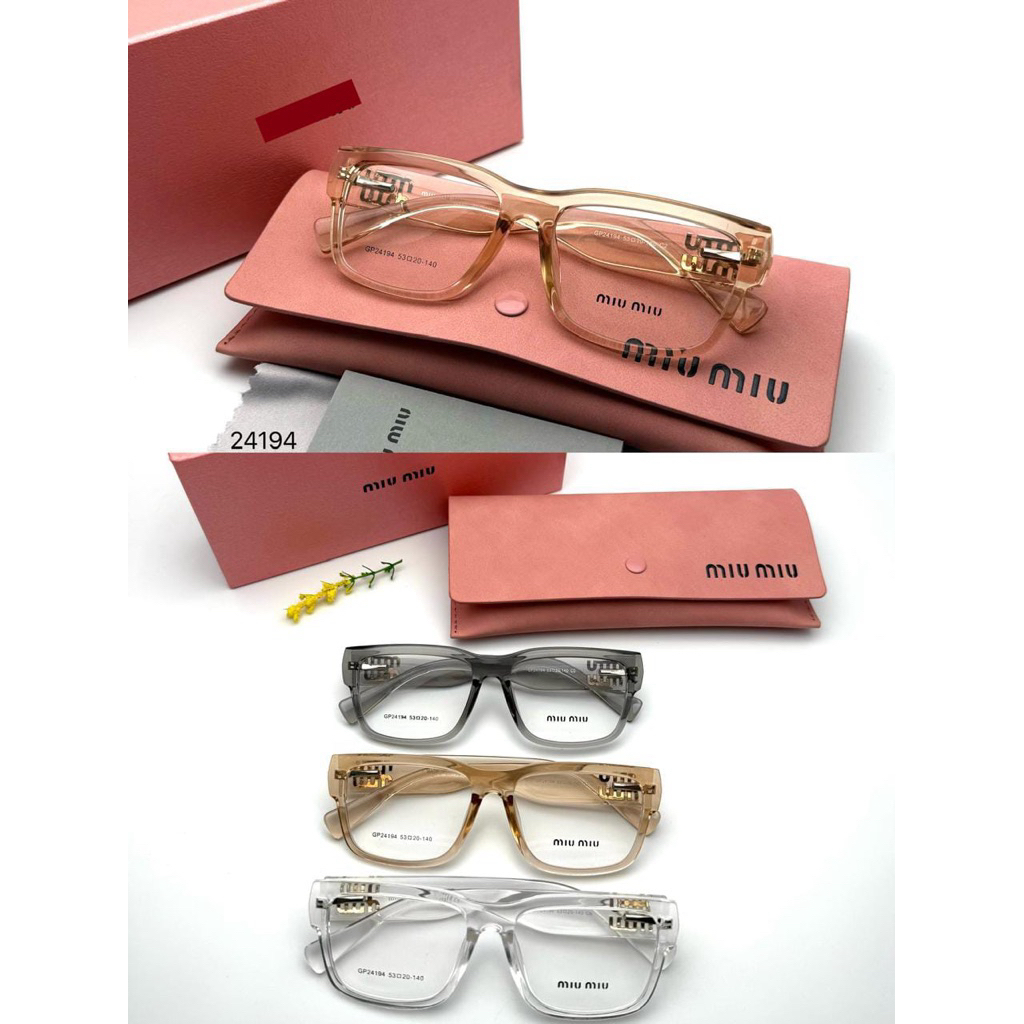 Kacamata miumiu24194 / Frame kacamata Full Set /