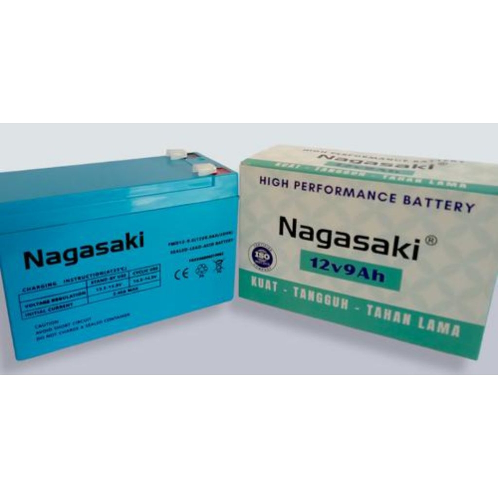 AKI KERING Nagasaki 12 V 9 AH (Biru)