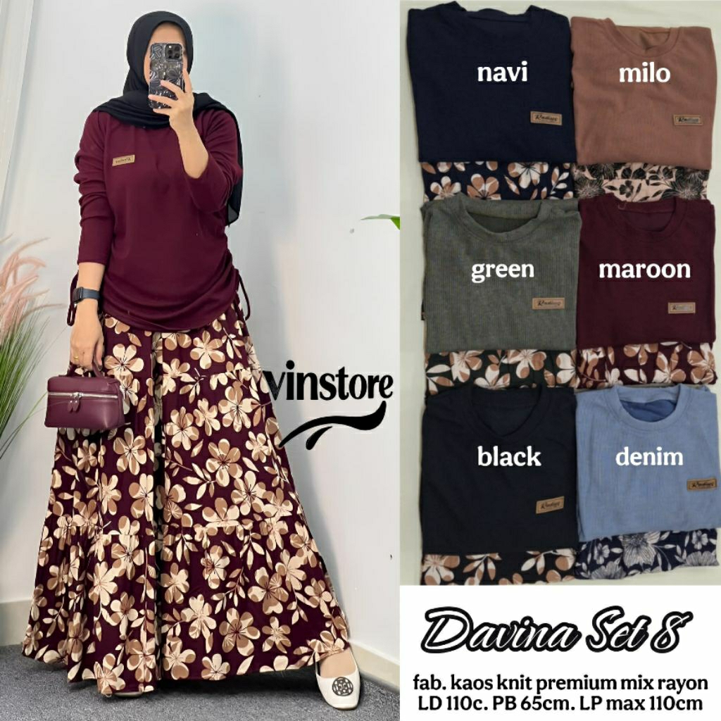 (COD) DAVINA SET#8 // DANUELA SET // REKA SET // CHIKIN MAXY // FATIN SET#2 // NANDA SET // HERMA SE