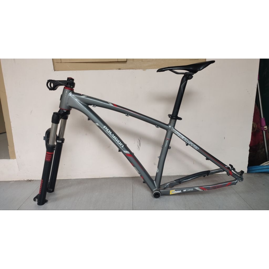 frame Polygon siskiu 6 + fork rockshox xc30