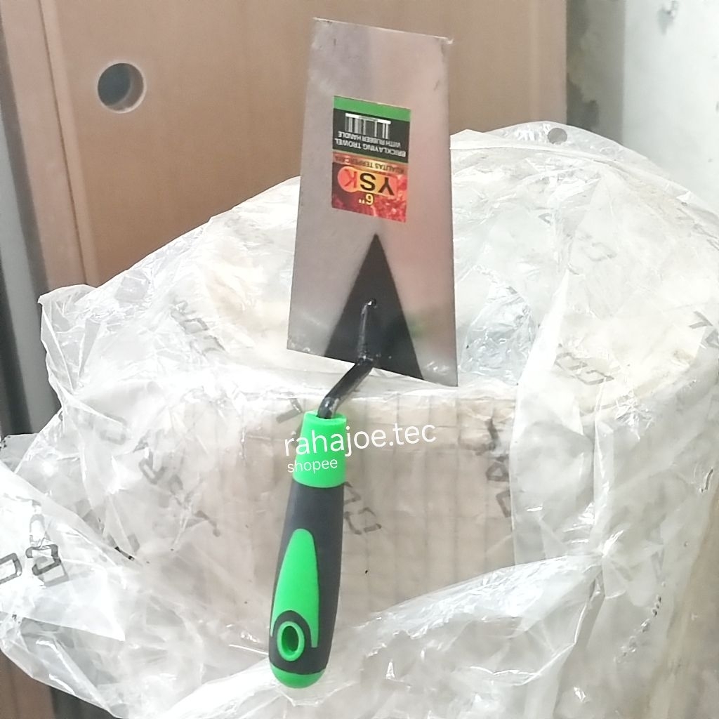 Cetok Papak Gagang Fiber 6" Sendok Semen Pasang Keramik 6 Inch