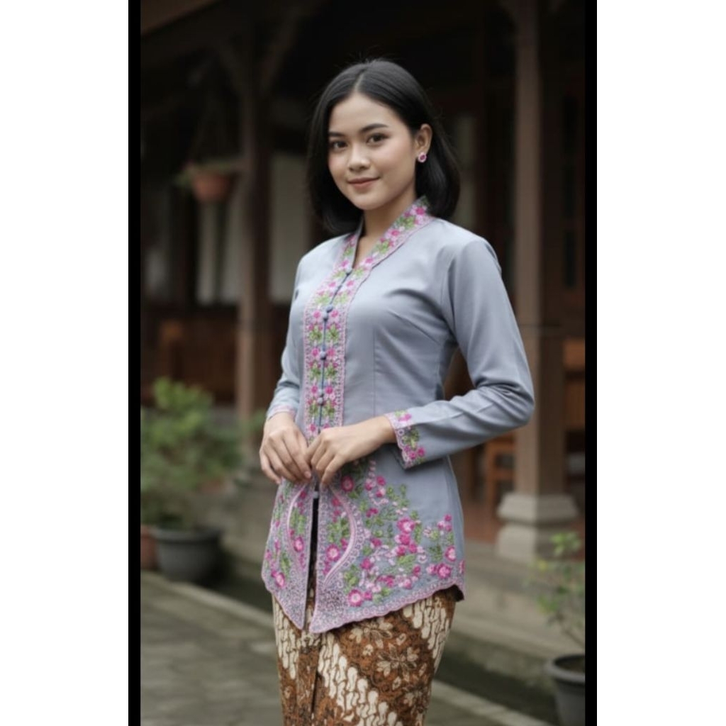 ATASAN KEBAYA ENCIM MODERN // KEBAYA ENCIM // KEBAYA KARTINI // KEBAYA MODERN