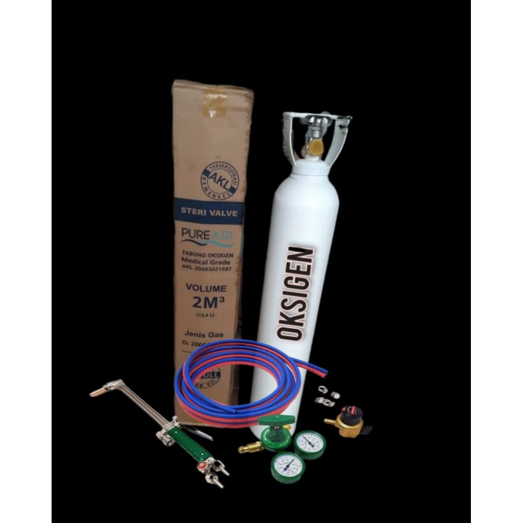Paket Las potong tabung 2m3 + blender las potong type ST8 komplit siap pakai