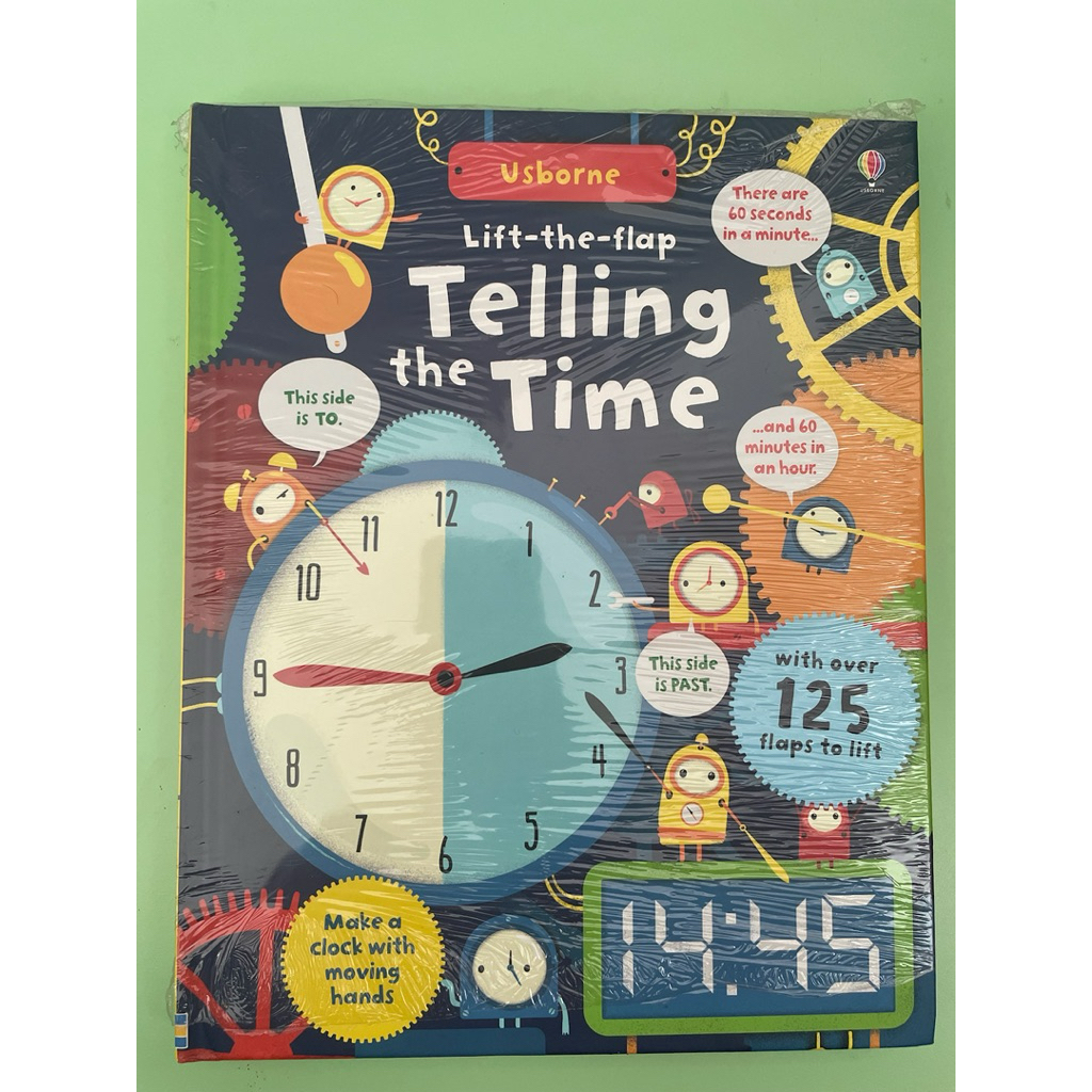 Usborne Lift-the-Flap Telling the Time