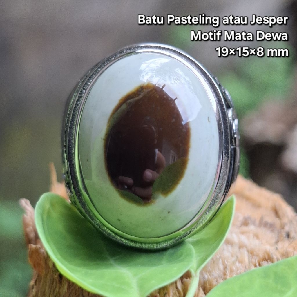 Batu Pasteling Jasper Mata Dewa Kontes