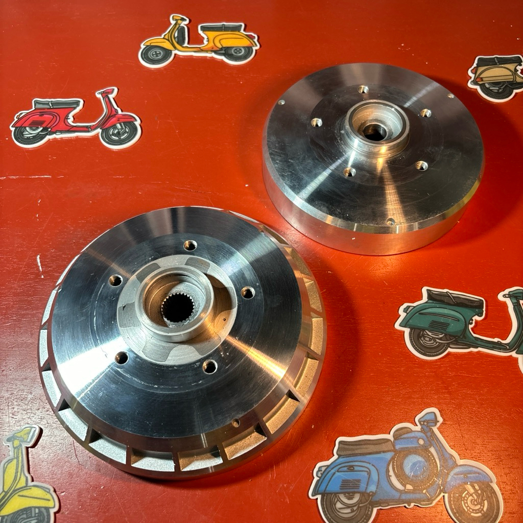 Tromol Hub Adaptor GScooter Depan/Belakang Vespa Classic