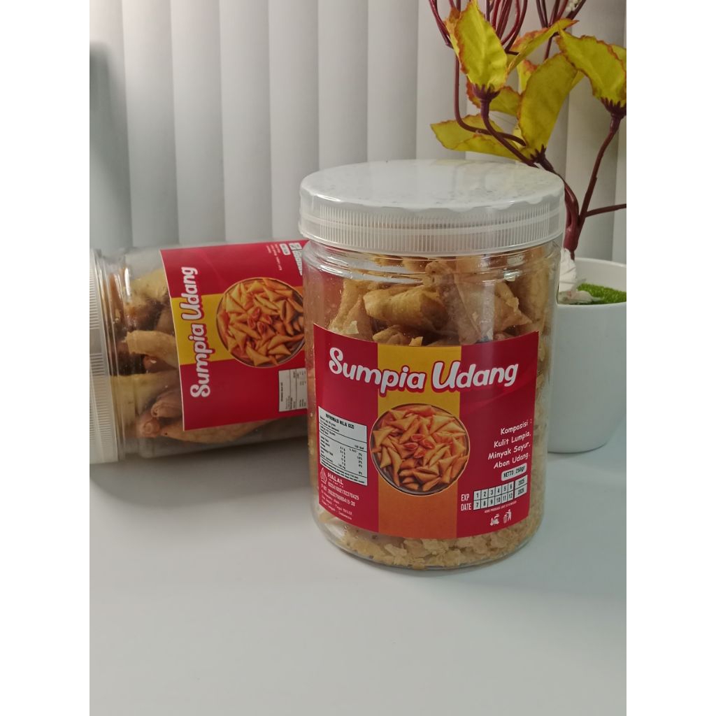sumpia udang toples net 250gr Rp 32000