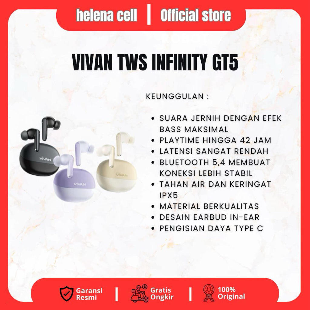 Vivan TWS INFINITY GT5