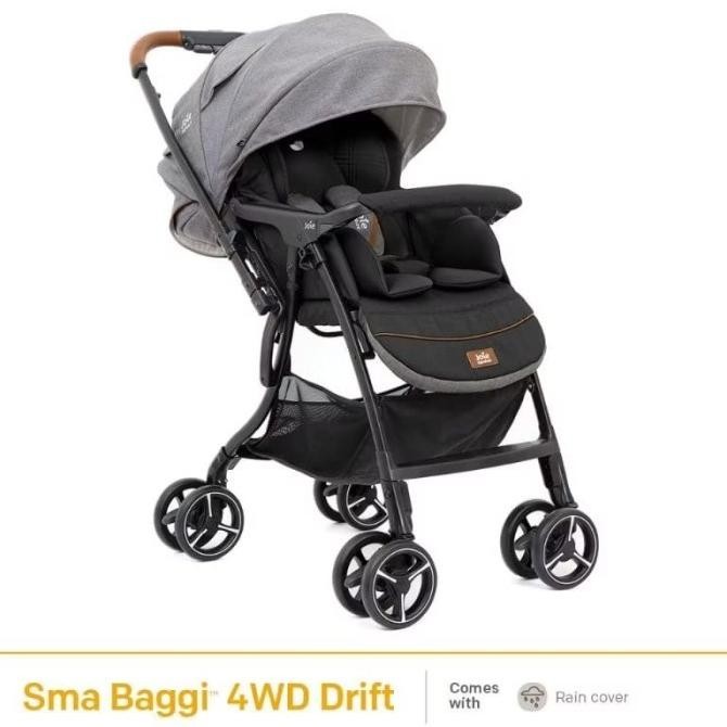 JOIE STROLLER BABY SMA BAGGI SIGNATURE 4WD / STROLLER BABY JOIE 2 ARAH - CARBON// PIKMII BABY KIDS
