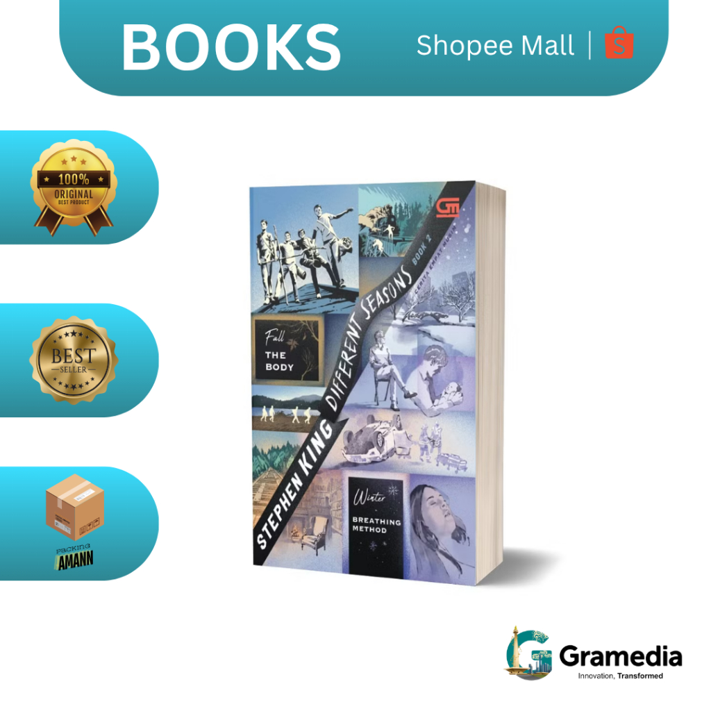 Gramedia MKG - Novel Cerita Empat Musim#2 (Different Seasons#2) (Stephen King)