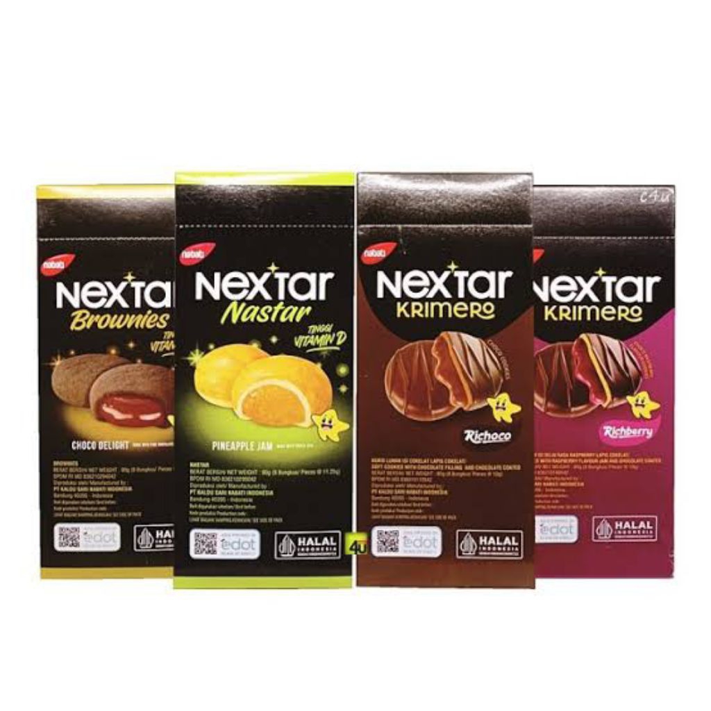 Nabati Nextar box kecil 80 gram / isi 8 pcs