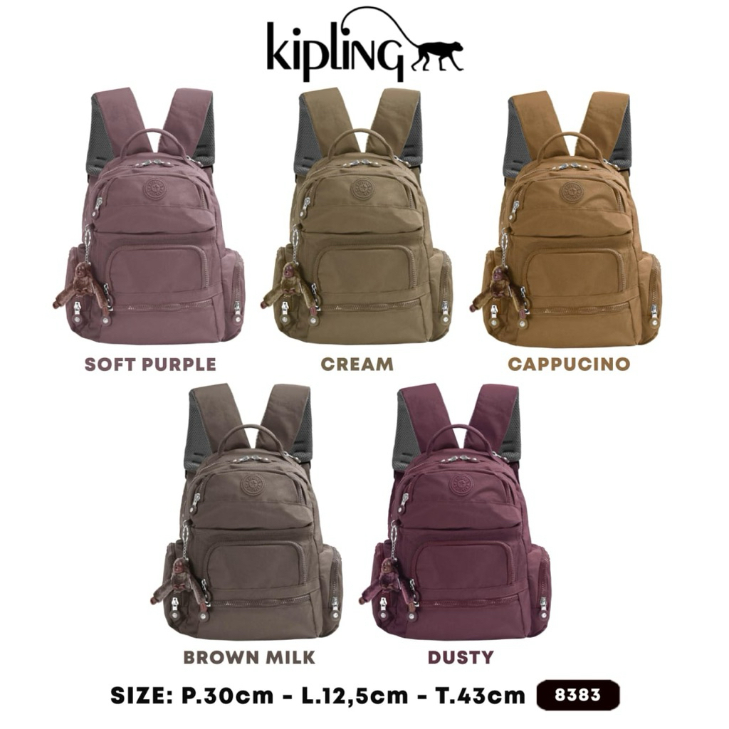 TAS RANSEL KP BAHAN NILLON PARASUT FREE GANTUNGAN MONYET IMPORT