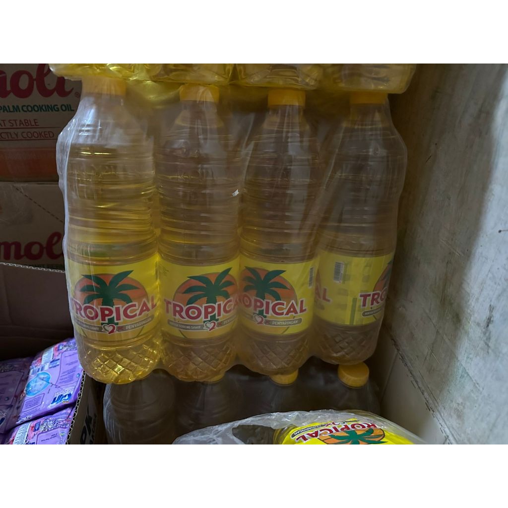 MINYAK GORENG TROPICAL 1 LITER DUS (ISI 12) KHUSUS INSTANT