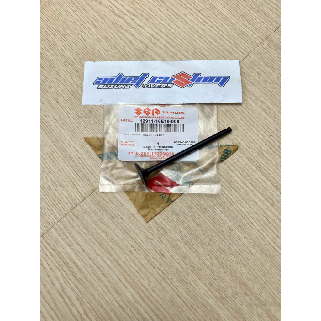 Klep IN Satria Fu 150 Original SGP 12911-16E10-000 /12911-16E00-000