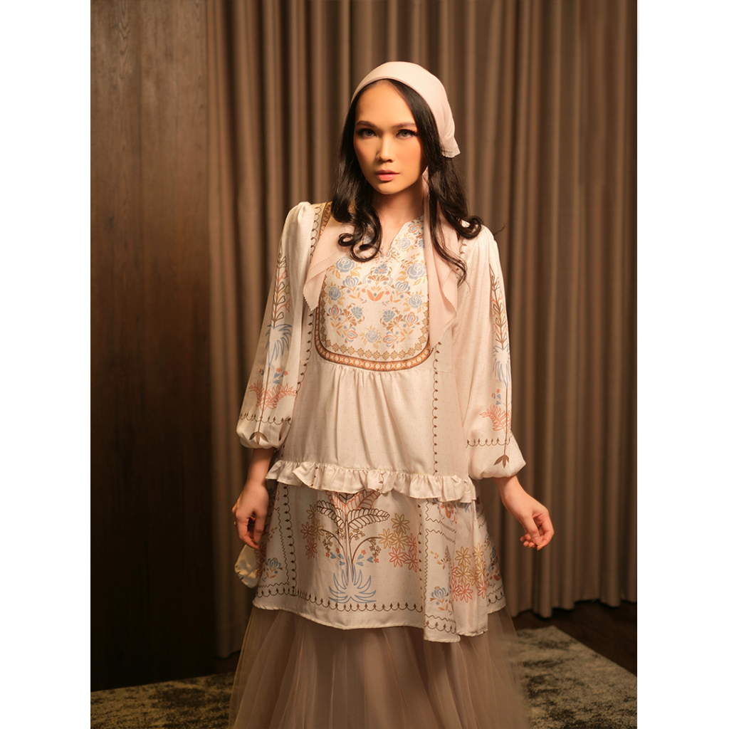 KARIMAKE- Wiyaga Blouse - Blouse Wanita Motif Signature