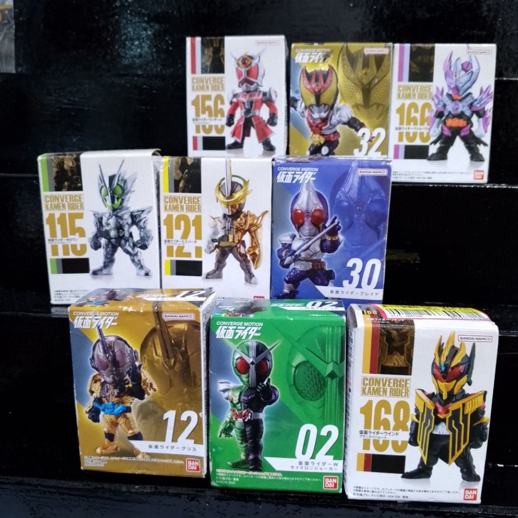 Figure Kamen Rider Converge Series Blade W Wizard Kiva Decade Zero one Harga Satuan Original BANDAI 
