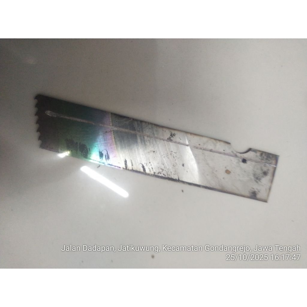 Baja HSS DMo5 JULIA Pelangi Original Bahan Pisau Seset Serbaguna Skinner Raut Serut Okulasi Stek Dan