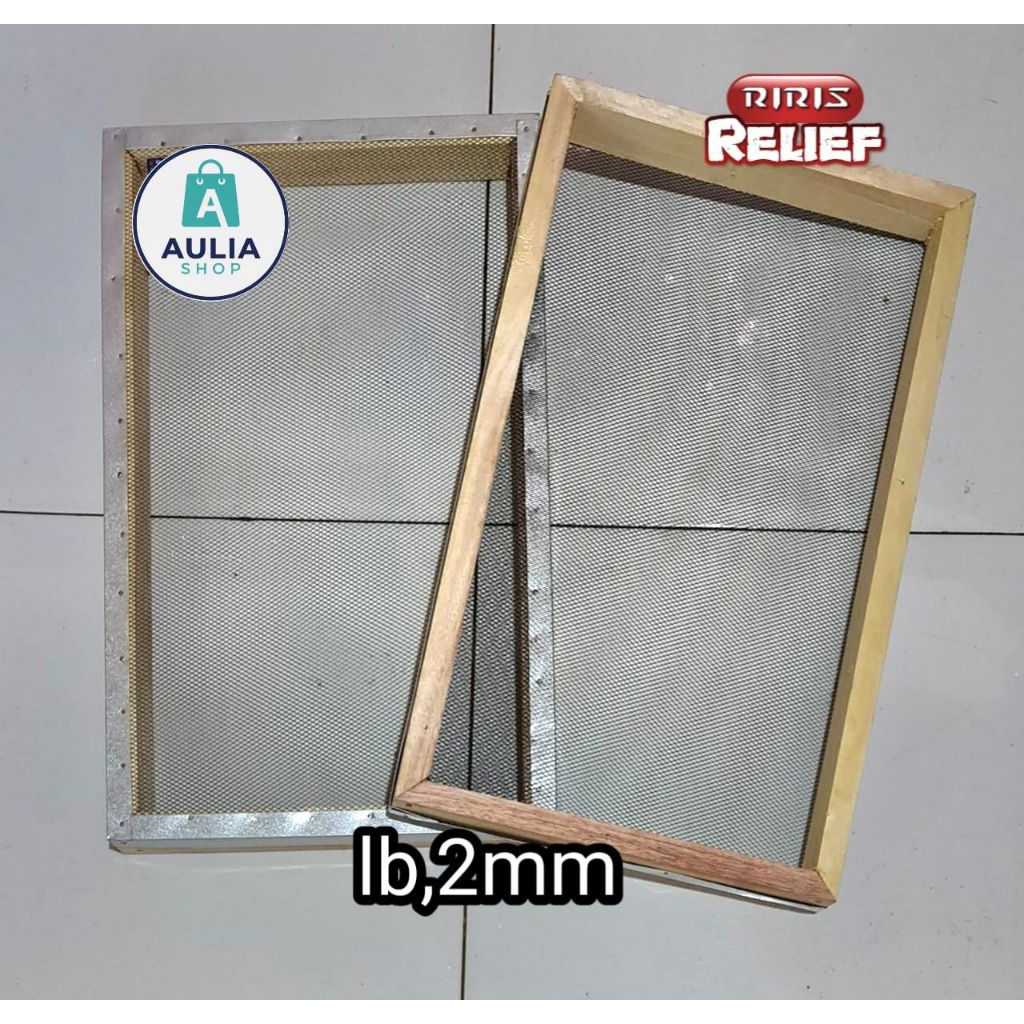 AYAKAN PASIR HALUS/SEMEN dan PLASTER SINGLE 30X50cm