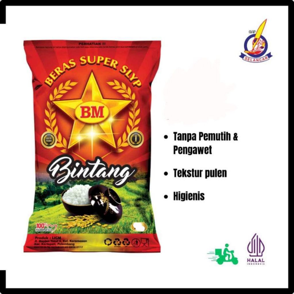 BERAS BINTANG MERAH 5 KG