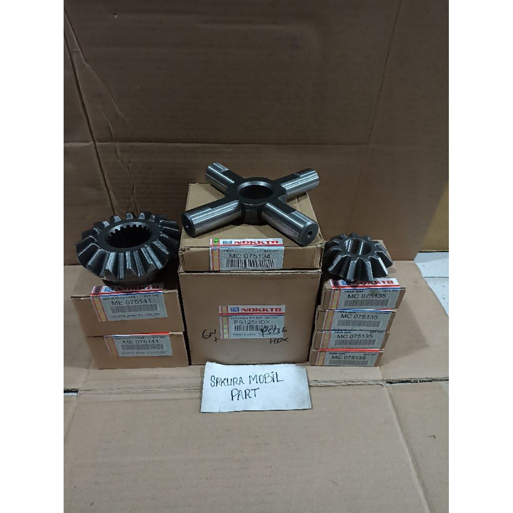 GIGI GEAR SATELIT PINION BOLU SET CANTER 136 HDX 136HDX NDK