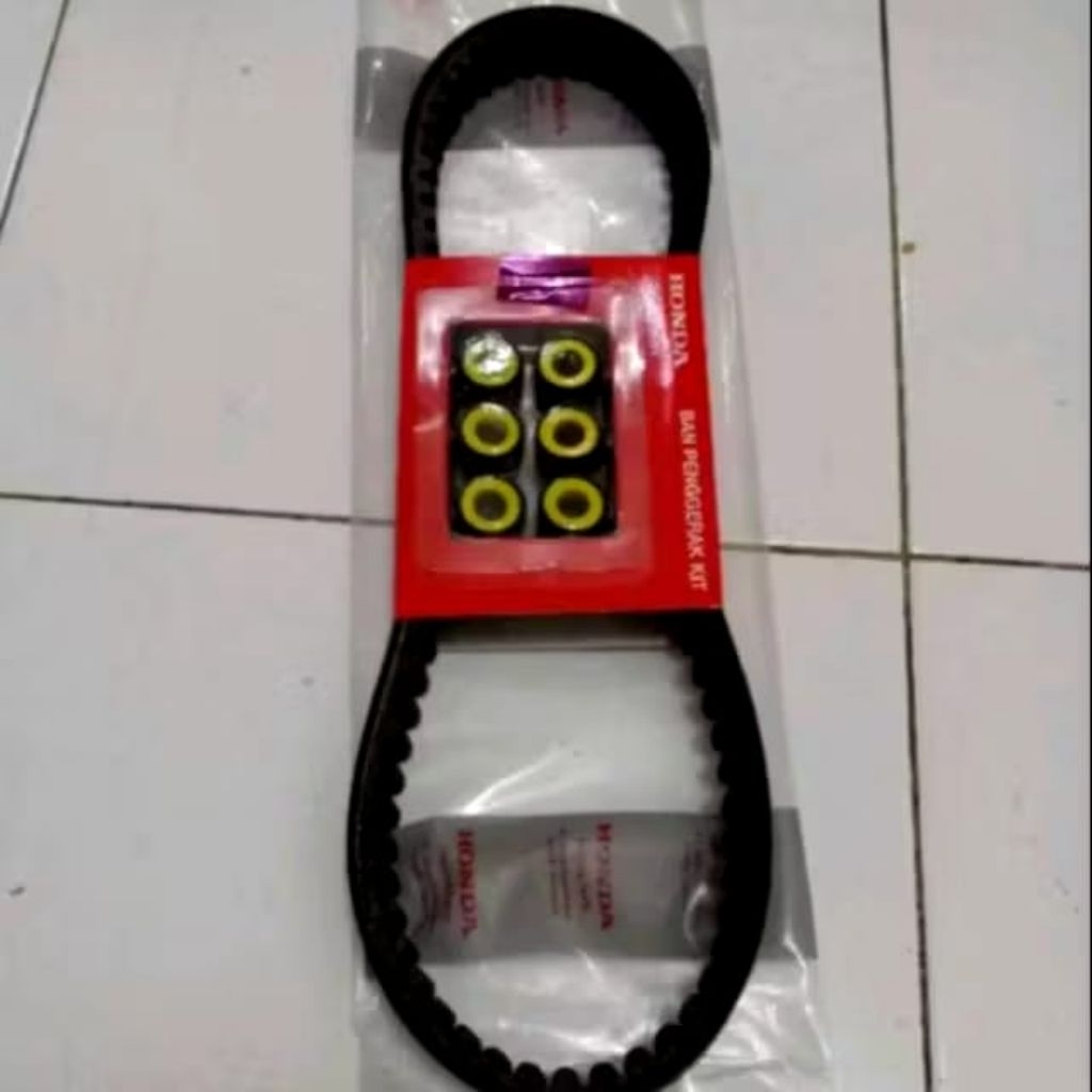 V-belt van belt assy set vario 125 old lama , vario cbs techno KZR