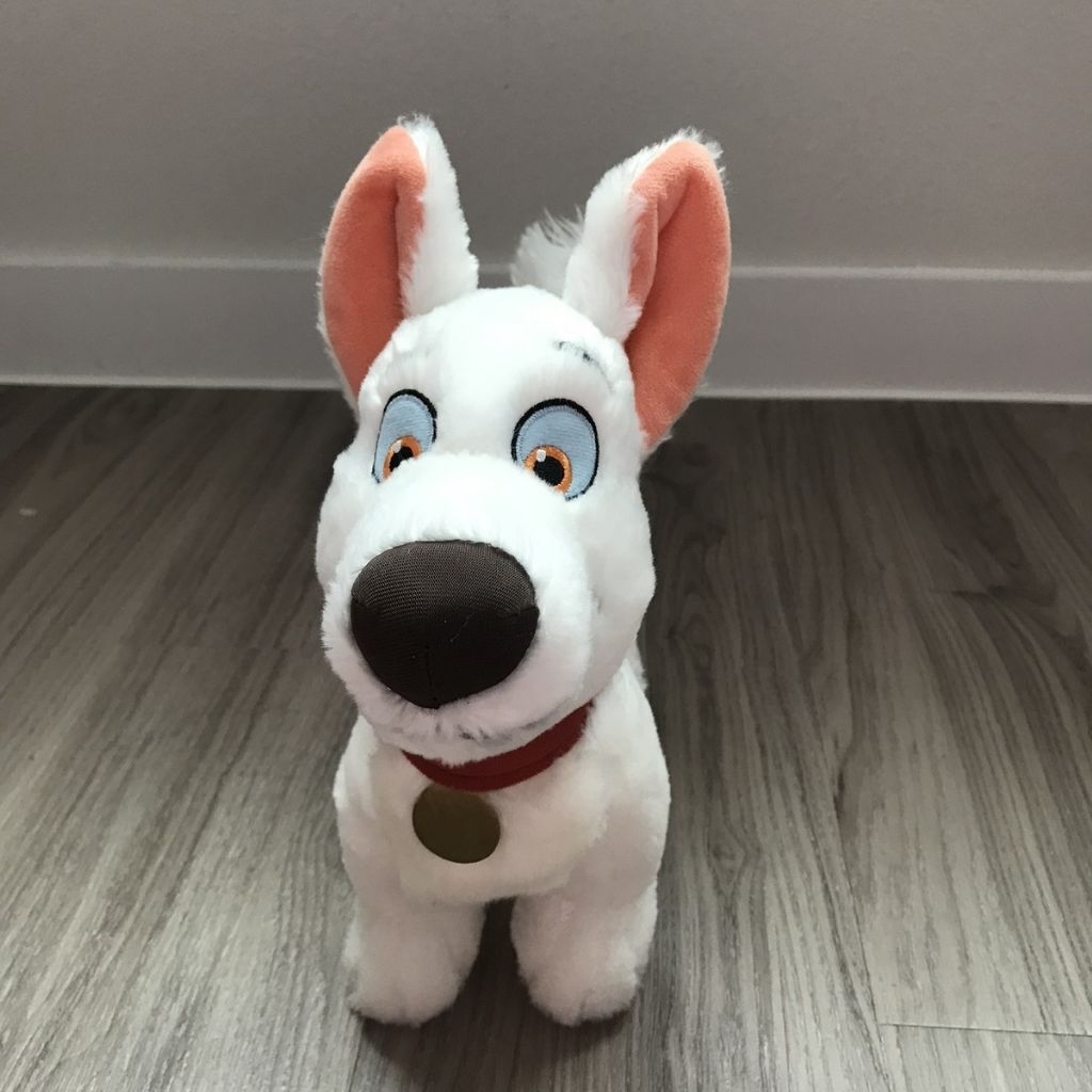 Boneka Anjing Bolt White Puppy Dog Disney Movie Bolt