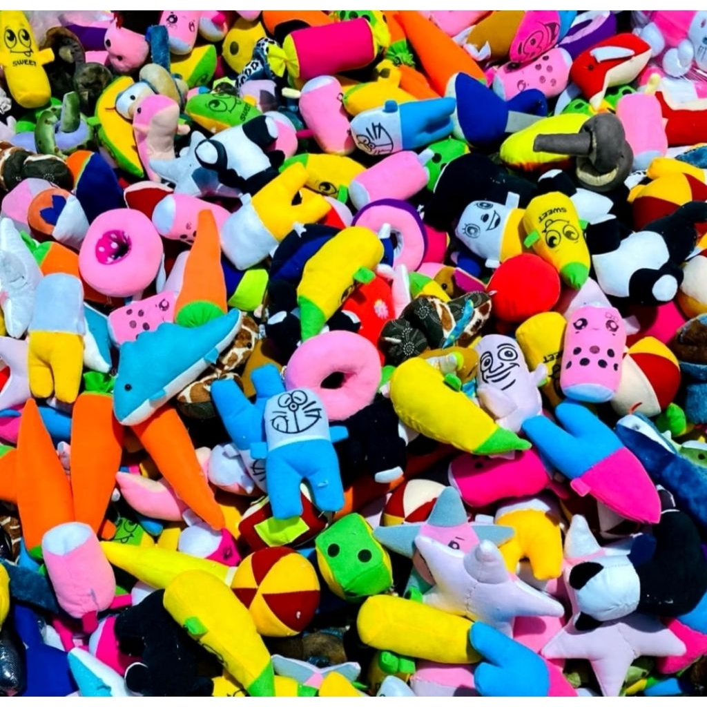 Boneka Mesin Capit/ Boneka Mini/ boneka karakter lucu