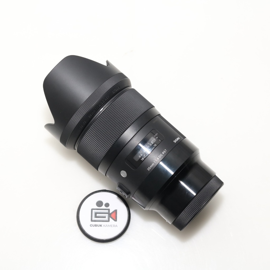 [GUBUK KAMERA] READY STOCK| LENSA SIGMA ART 35MM F1.4 FOR SONY NORMAL MULUS MURAH (SECOND)