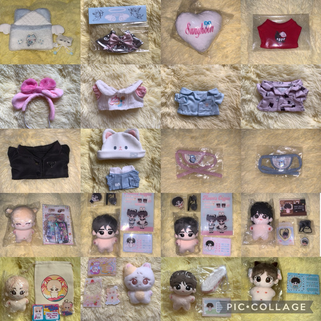 ENHYPEN JUNGWON SUMMERWON DOLL RABBIT WON YANG MIEMIE OUTFIT BABY CAT BLANKET 10 CM JAKE INSPIRES CL