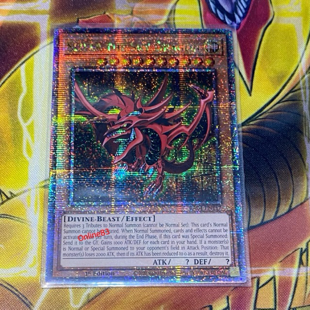 Slifer the Sky Dragon RA04-EN117 QCSR // QCR TCG yugioh