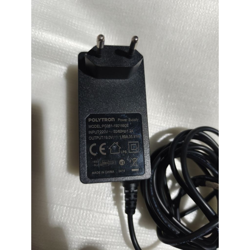 adaptor 19 volt ori