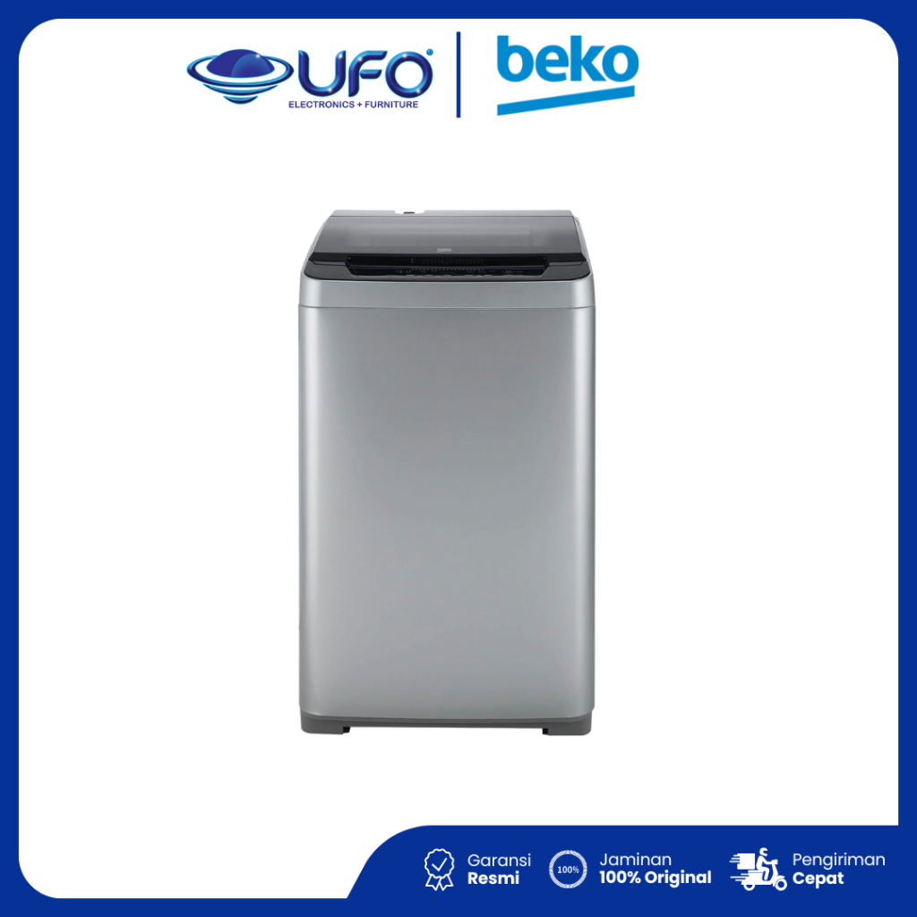BEKO Mesin Cuci BTU9008S Top Loading 9 KG