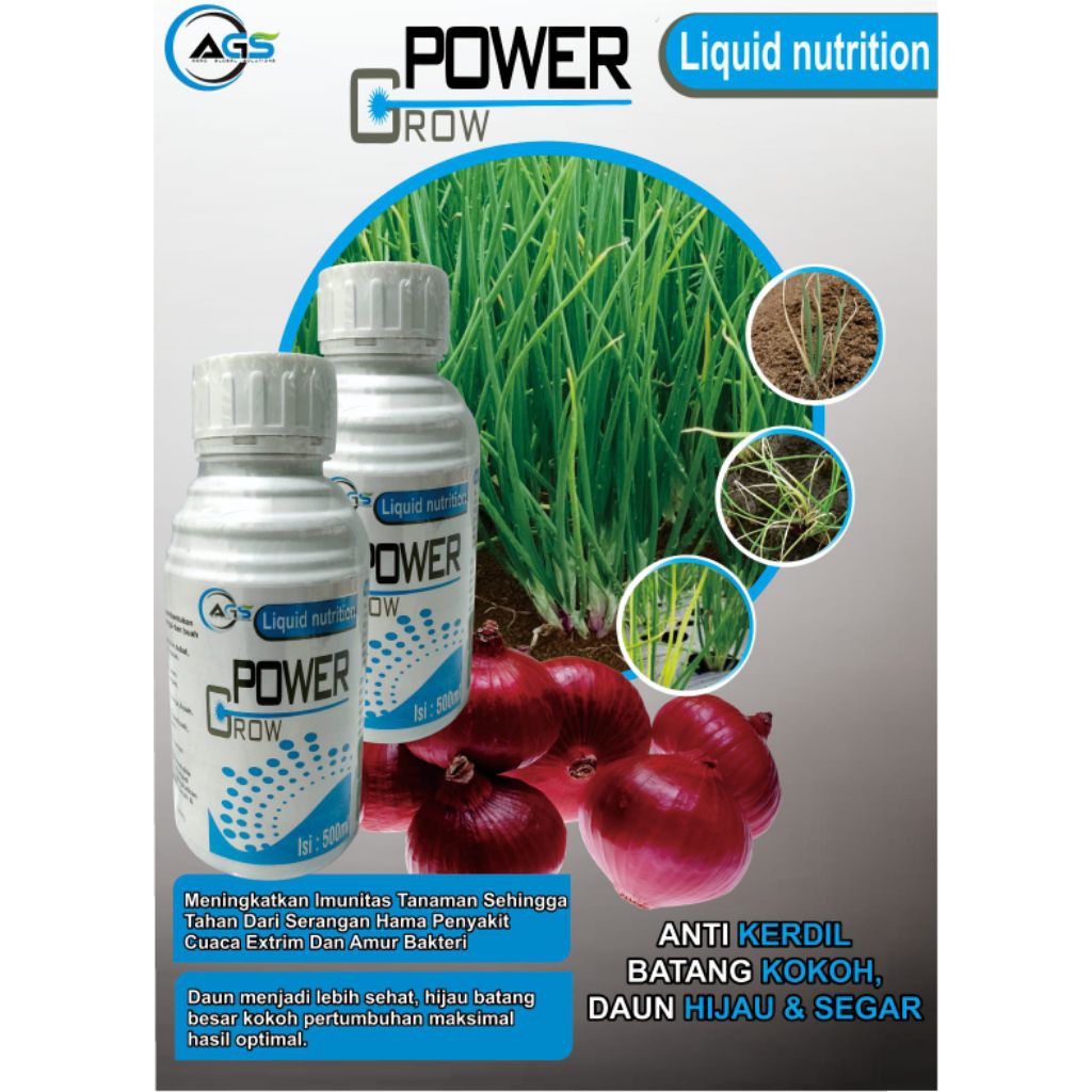 pupuk daun power grow isi 500 ml