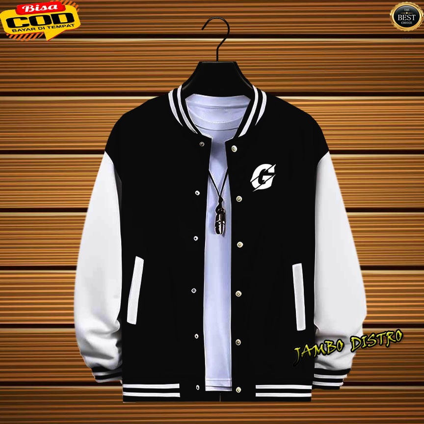 Varsity Inisial G Unisex Fleece Terbaru