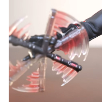 Baton Effect for kitbash Nightwing Red Hood Daredevil Robin Mezco Mcfarlane Shf Mafex Vtoys CT Revol