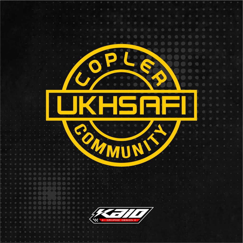 Stiker Logo Ukhsafi Copler Community Jamaah