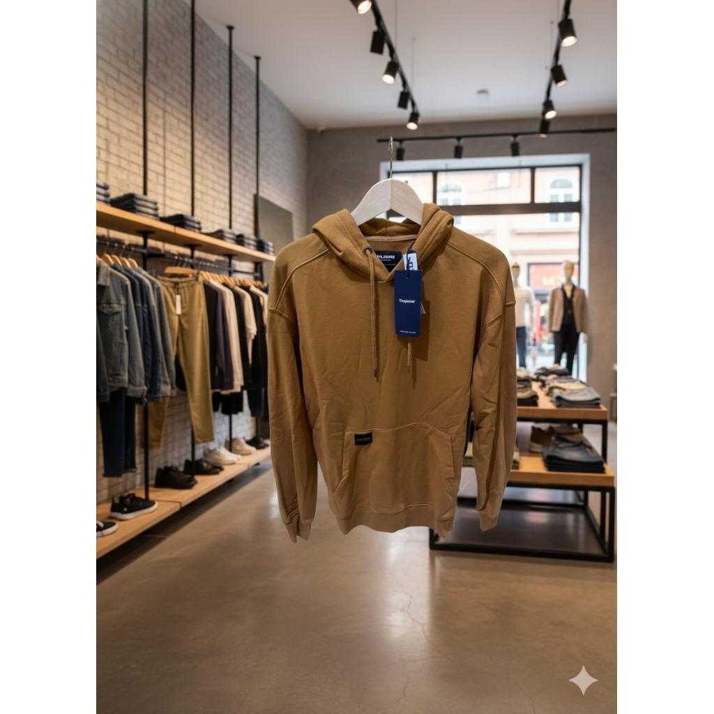 Sweater Hoodie Tirajeans Size S Oversize