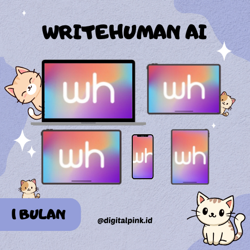 WriteHuman Ai Ultra Plan 1 Bulan - Parafrase Inggris dan indonesia