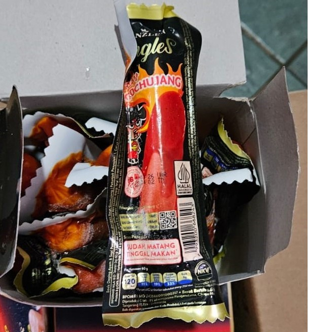 Sosis Kanzler Singles Gochujang - Kanzler Singles Hot - Kanzler Singles Sosis Keju
