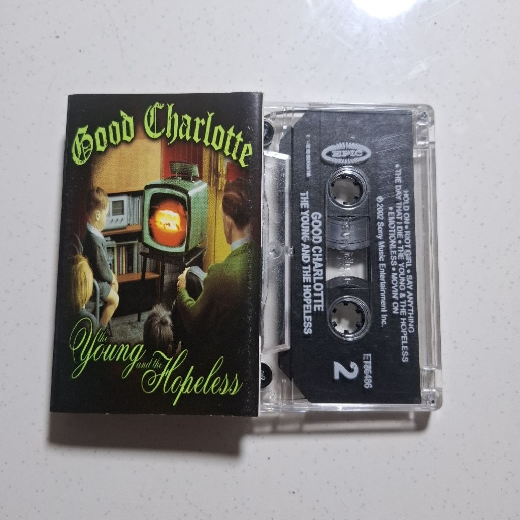 Kaset Pita Good Charlotte - The Young And The Hopeless