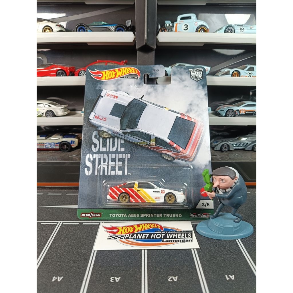 hot wheels slide street toyota ae86 sprinter trueno
