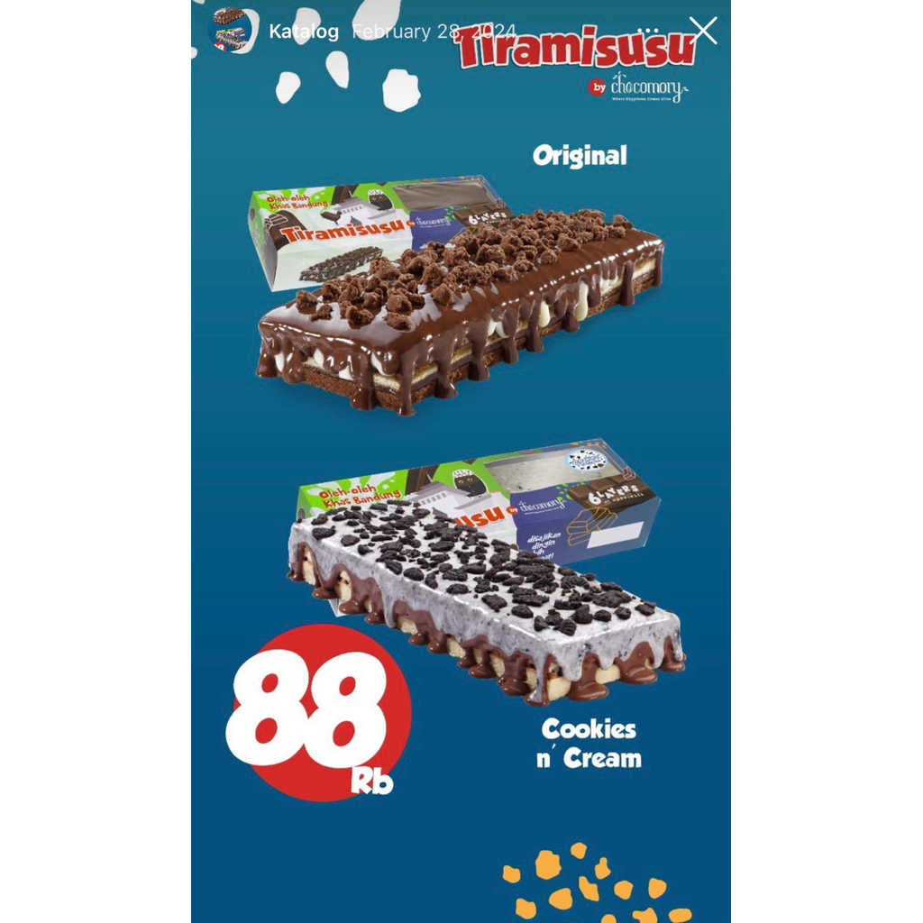 TIRAMISUSU CIMORY BANDUNG