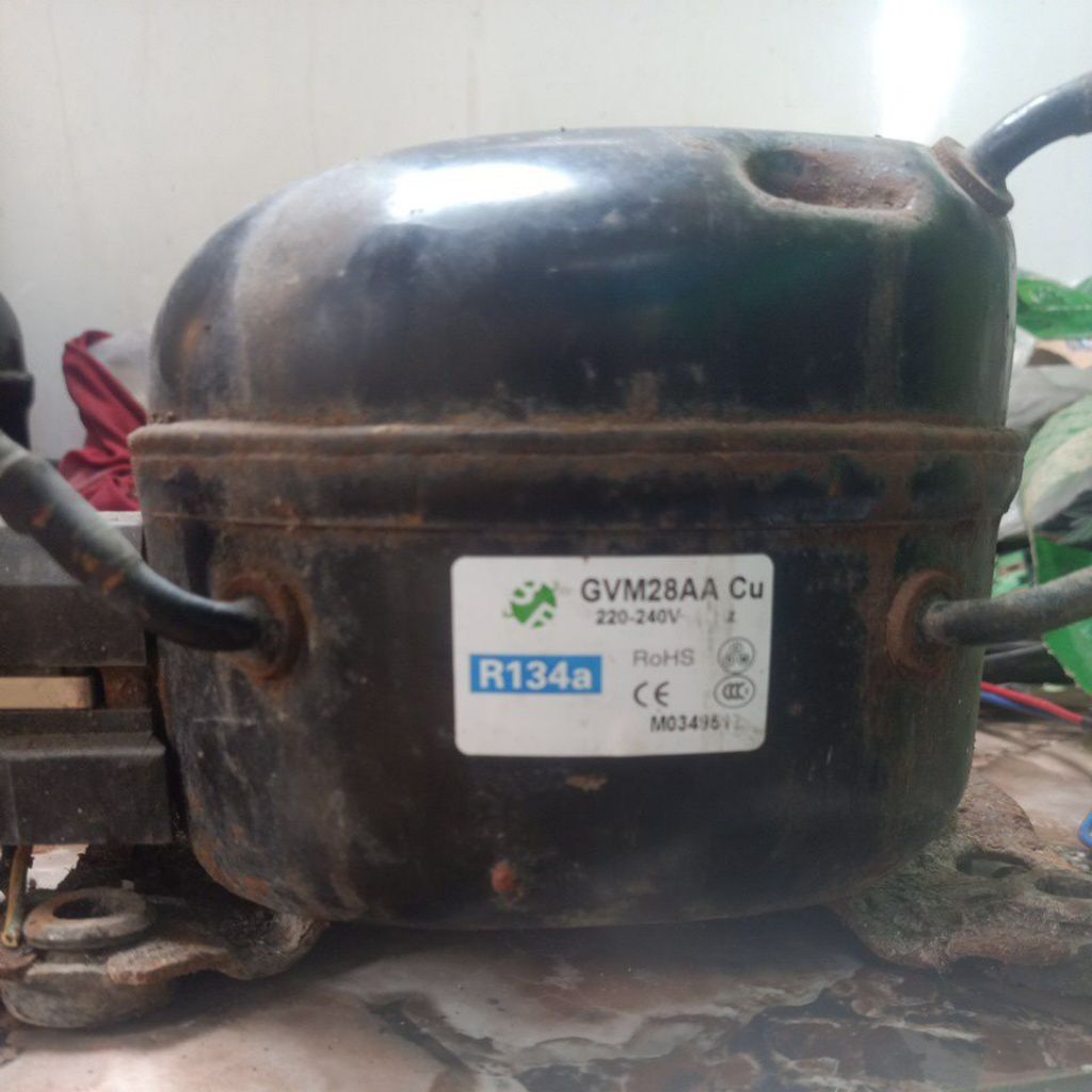 kompresor kulkas 1 pintu Polytron, Maspion Watt rendah