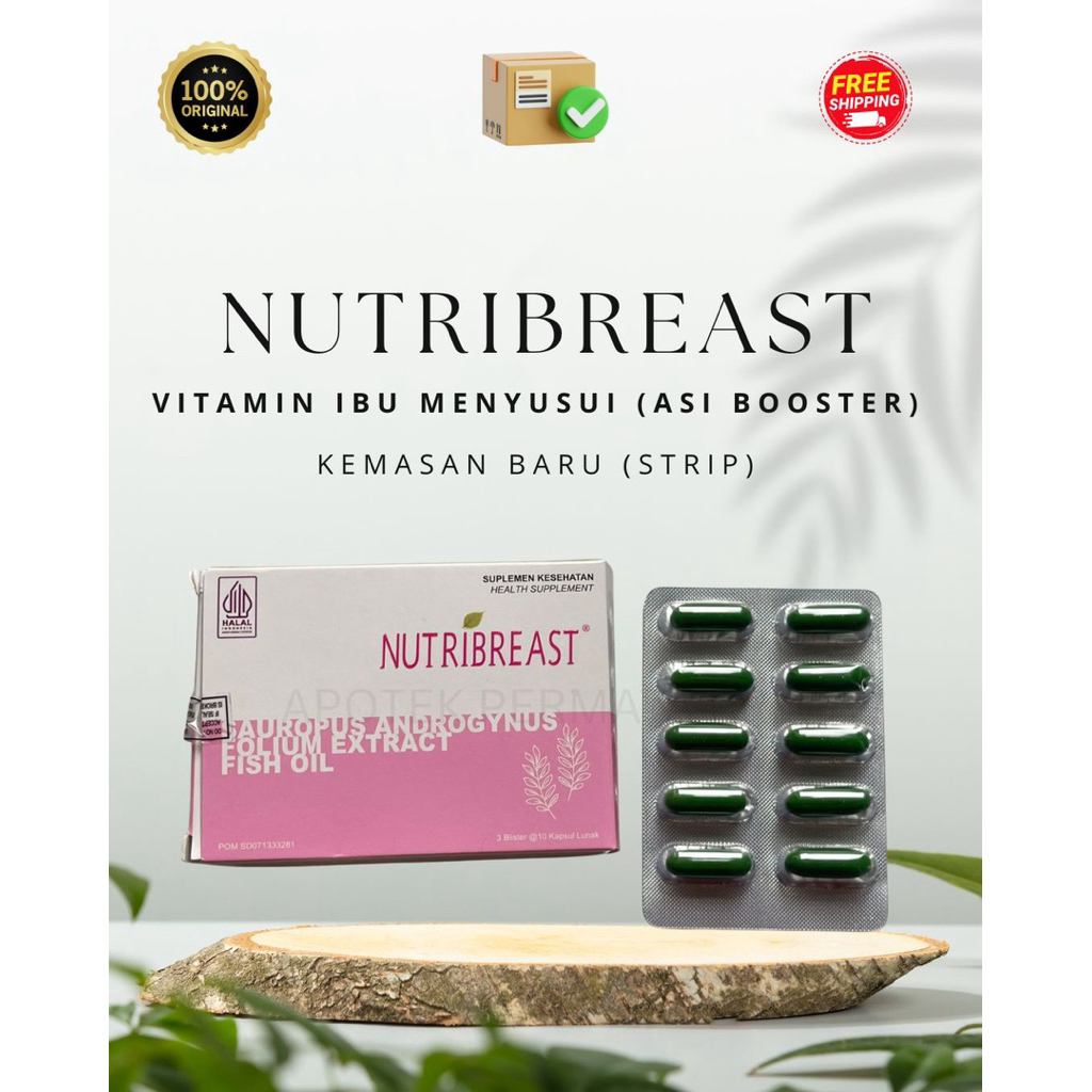 NUTRIBREAST (Vitamin ibu menyusui / ASI Booster)