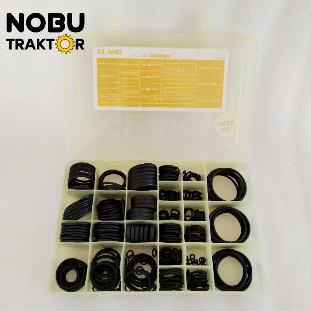 O-RING ORING KIT BOX CONTROL VALVE REGULATOR PUMP POMPA HOSE SELANG HYDRAULIC HIDROLIK CAT CATTERPIL
