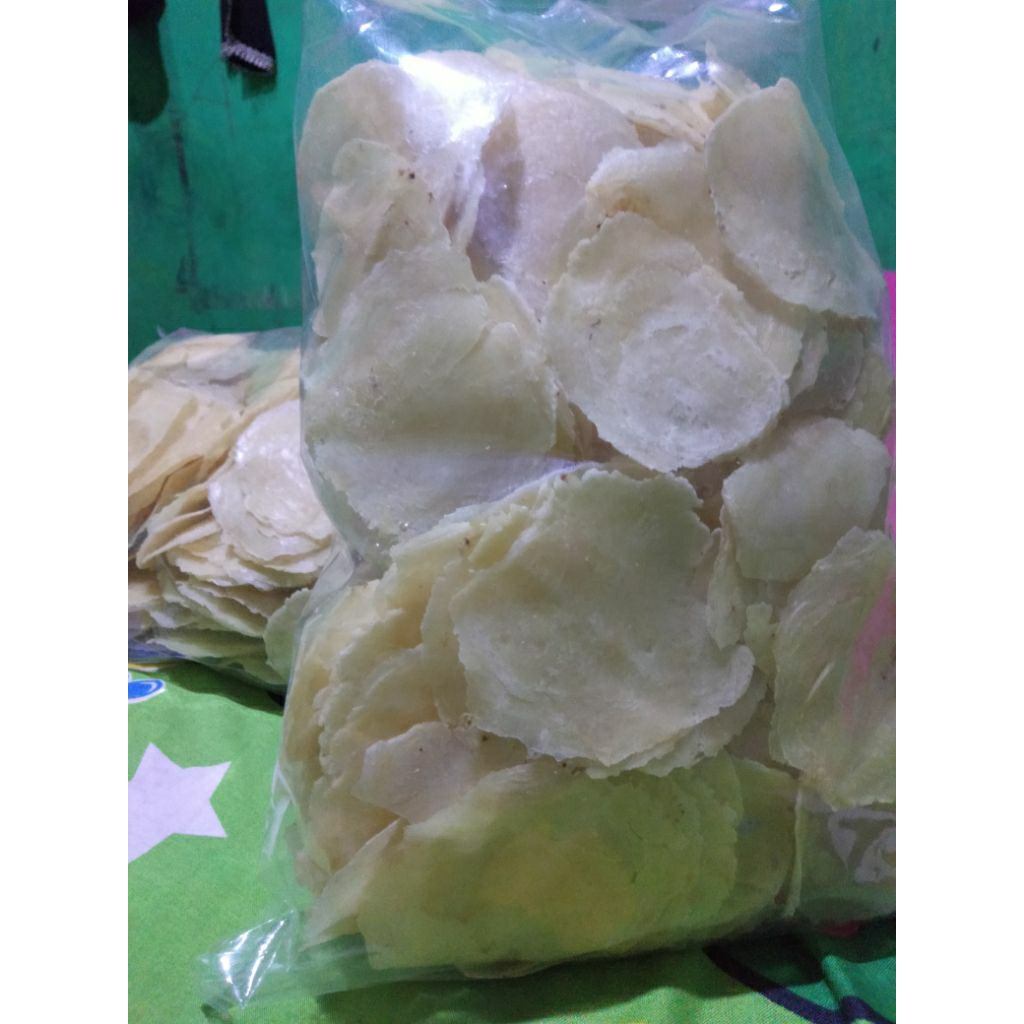 emping melinjo mentah asli kebumen